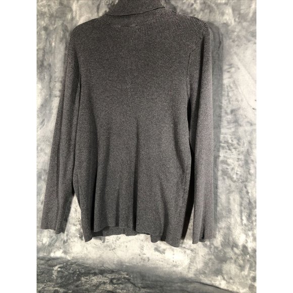 Old Navy Turtleneck Sweater Women’s Gray Adult Size Large - Picture 9 of 10